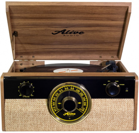 Виниловый проигрыватель Alive Audio FUSION FSN-01-LW Light Wood