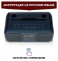 Караоке система с двумя радиомикрофонами SDRD SD 318 Grey