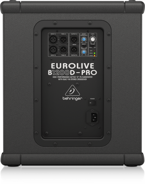 Сабвуфер Активный Behringer B1200D-PRO Сабвуфер Активный Behringer B1200D-PRO