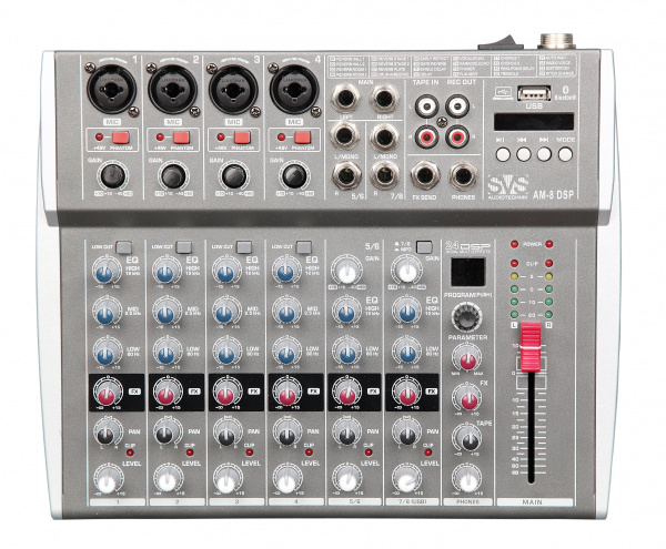 Микшерный пульт SVS Audiotechnik AM-8 DSP