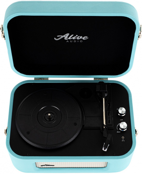 Виниловый проигрыватель Alive Audio STORIES STR-06-TS Turquoise