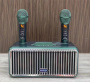 Караоке система с двумя радиомикрофонами  SDRD SD-319 Emerald Green