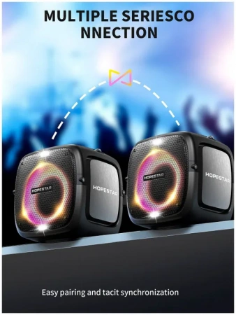 Портативная колонка Hopestar Party One Black