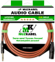 Аудио кабель MUZKABEL BXSMK5B - 2 метра, XLR (папа) - JACK (стерео)