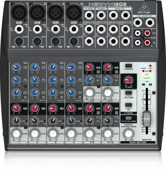 Микшер аналоговый Behringer XENYX 1202