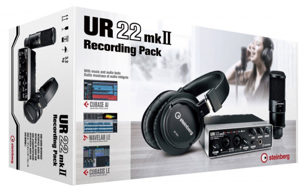 Студийный комплект Steinberg UR22MKII Recording PACK