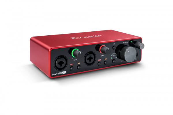 Звуковая карта Focusrite Scarlett 2i2 3rd Gen