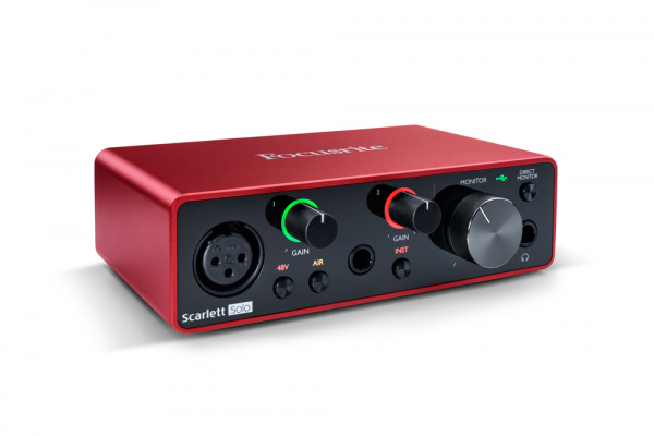 Звуковая карта Focusrite Scarlett Solo 3rd Gen