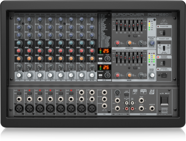 Микшер с усилителем Behringer PMP1680S