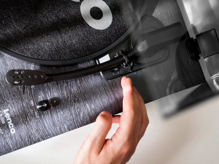 Виниловый проигрыватель Lenco LS-300 Black