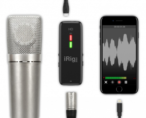 Аудиоинтерфейс IK Multimedia iRig Pre HD