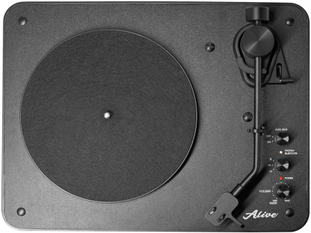 Виниловый проигрыватель Alive Audio NEOTERIC NEO-01-BL Onyx